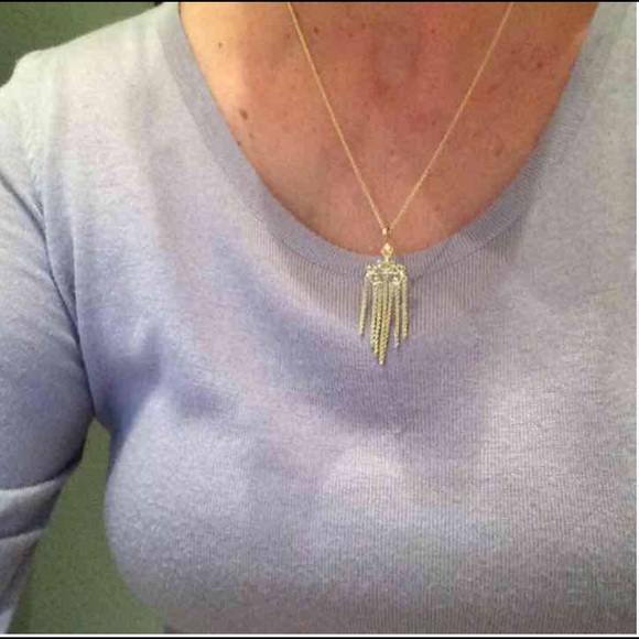 Genuine 10k yellow gold chain and pendant 20in - Picture 6 of 9